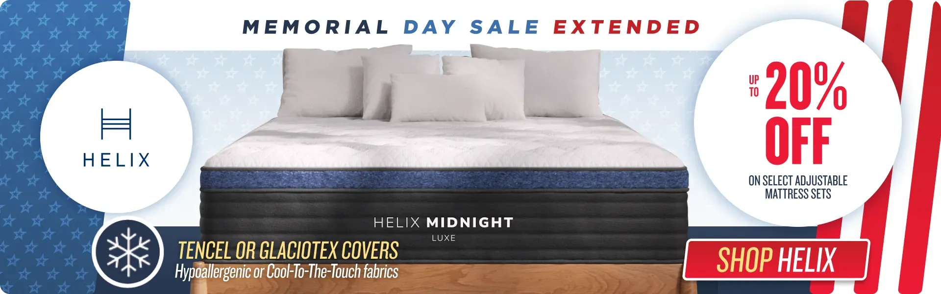 Memorial Day Sale Helix